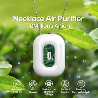 Negative ion air purifier PM2.5 Mini USB Air Diffuser Charging Portable Negative ion air purifier hung on the neck The air purifier