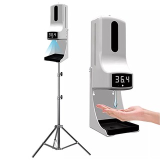 CASH ON DELIVERY! K9 Pro Thermal Scanner With 2.1M Stand Wall-mounted Thermometer Soap Dispenser