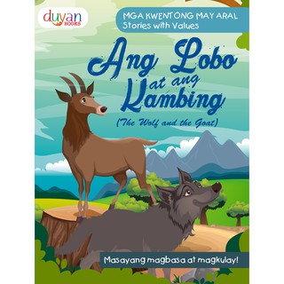 Ang Lobo At Ang Kambing (The Wolf And The Goat) - Mga Kuwentong May Aral - Magbasa At Magkulay