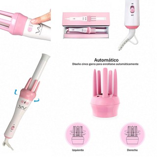 CQW Automatic Hair Curler Tiktok Styling Stick 360 Rotating Constant Curling Iron (3)