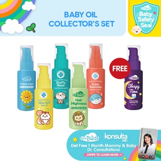Tiny Buds Baby Oil Collectors Set