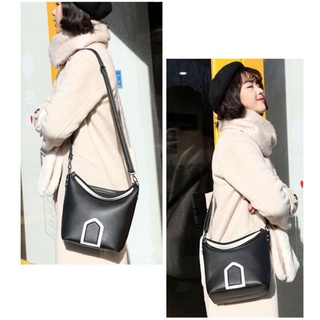 Women Casual Bag Fashion Messenger Contrast Color Cross Body PU Leather Handbag Adjustable Strap