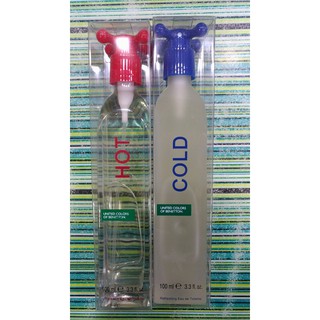 Benetton Cold and Hot (OLD PACKAGING, SOLD PER BOTTLE)
