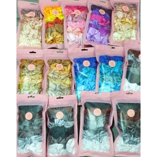 Colorful Scrunchies Set by 6's - Gift Pack (4)