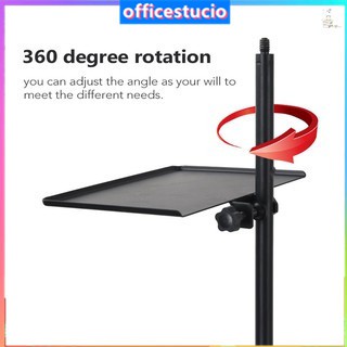 NICE* ✔ 200 * 140MM Sound Card Tray Live Broadcast Microphone Rack Stand Tray Tripod Phone Holder for Outdoor Photography (1)