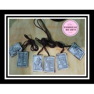 Brown Scapular Our Lady of Mount Carmel Necklace