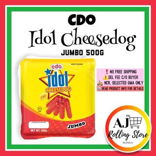 CDO Idol Cheesedog Jumbo 500g Pack