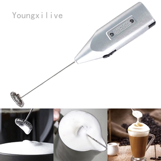 Youngxilive Electric Coffee Milk Frother Handheld Milk Shaker Mini Egg Beater Coffee Blender