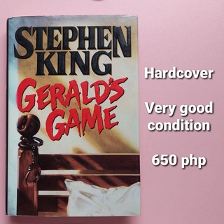 Gerald's Game by Stephen King (HB)