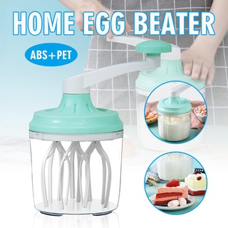 gzmanyi Household Rotary Handheld Egg Cream Beater Mixer Blender Baking Kitchen Tool