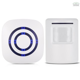★ Wireless PIR Motion Sensor Doorbell 38 Chimes Volume Adjustment Long Transmission Range