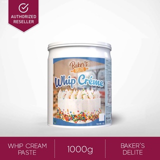 keto✘✘﹍Baker's Delite Whip Cream Paste 1000g / 1kg