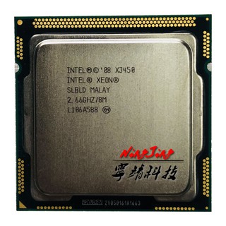 Intel Xeon X3450 2.667 GHz Quad-Core Eight-Thread 95W CPU Processor 8M 95W LGA 1156
