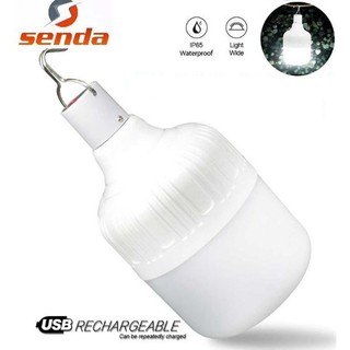 Portable LED Bulb 3 Modes Rechargeable Lantern Lamp Waterproof Outdoor Emergency Light USB Powered