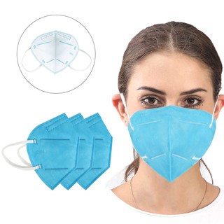 COD 10pcs Mask KN95 Face Mask 4 Layer Non-woven Protection Filter 3D Anti Viral Mask