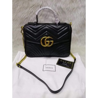 ORG Gucci Top grade New Leather Sling bag Hand bag Shoulder bag