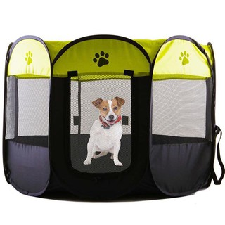 Portable Folding Pet tent Dog House Detachable Cage Random Colors (4)