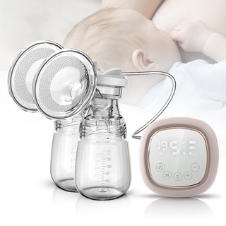 Double Electric Breast Pump BPA-FREE Intelligent Automatic Bottle Baby Breast Feeding Milk Extractor