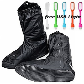 Shoe Cover For Men Black Shoe Cover.Waterproof Boot Silicone (1)