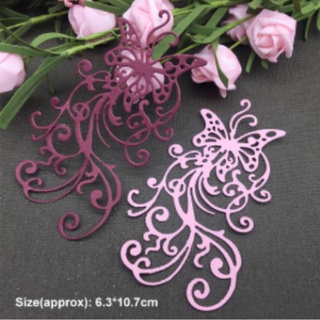 New Butterfly Flower Cutting Dies Cutting Stencil DIY Scrapbooking Paper Craft JfSmart