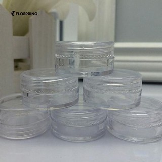 【COD】10Pcs 5g/ml Cosmetic Empty Jar Pot Eyeshadow Makeup Face Cream Container (5)
