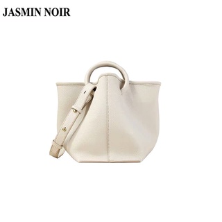 JASMIN NOIR Pu Leather Women's Handbag Fashion Simple Sling Bag Bucket Tote