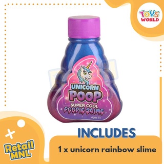 ﹍ↂUnicorn Poop Slime Kids Toys For Boys and Girls
