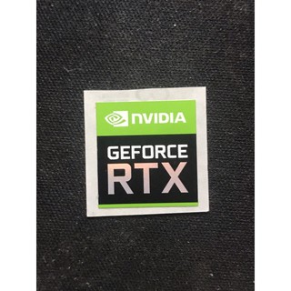 Nvidia GeForce RTX 2019 or logo Stickers