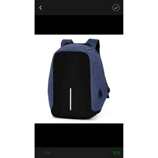 Korean bagpack w/ usb connector anti theft (7)