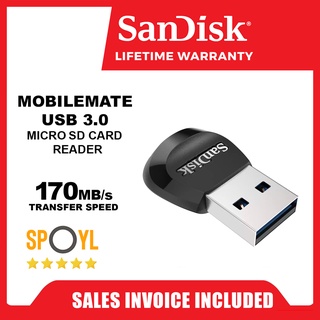 SanDisk USB Card Reader For Memory Card SDDR - B531 - GN6NN MobileMate - Spoyl store