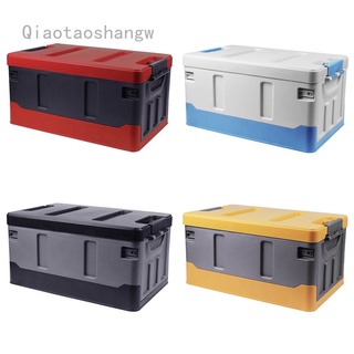 Qiaotaoshangw Multipurpose Container Foldable Car Trunk Boot Organizer Vehicle Trunk Plastic Storage box trap