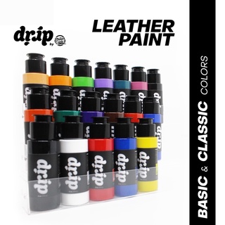 Drip Leather Paint - BASIC and CLASSIC Colors - Shoe Paint, Acrylic Paint, Sneaker Paint
