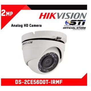 DS-2CE56D0T-IRMF(3.6) HIKVISION HD1080P 2MP FF3.6mm IR20m IP66 Dome 4in1 Camera [12VDC]