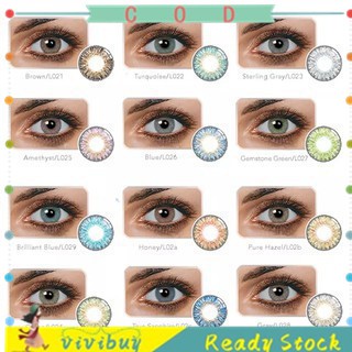 【vivi】2PCS/SET Soft Big Eye Makeup Coloured Contact Lenses