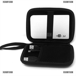 【XUANYUAN】2.5 inch external hard disk drive case carry pouch storage bag shock