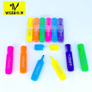 ☼❖WISDOM 505-6 highlighter pens school supplies
