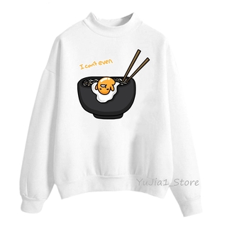 Funny Lazy Egg Yolk Gudetama hoodies women harajuku kawaii hoodie anime cute sweatshirts winter clothes hoody ladies streetwear