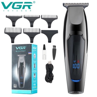 【Ready Stock / COD】VGR Household Electric Hair Clipper Rechargeable Electric Hair Clipper Adult Raz0 (1)