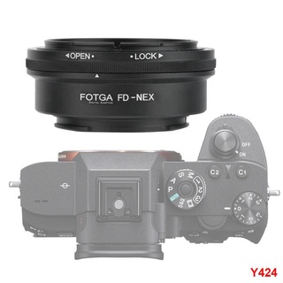 ┋Fotga Fd-Nex Metal Lens Mount Adapter Ring For Canon Fd To Sony Nex Mirrorless Camera