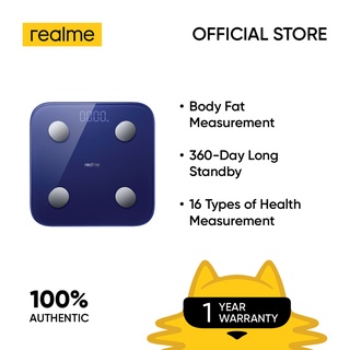 realme Smart Scale|1 to 1 Exchange within Warranty Period|Body Fat and Health Measurement