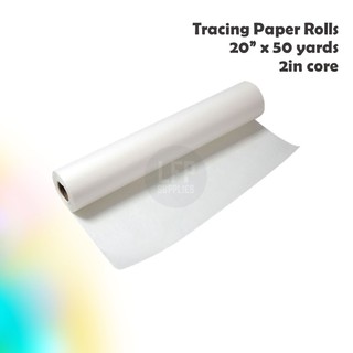 Tracing Paper Roll 20"x50yards / 2in core