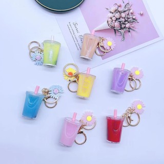 EMS new arrival fashion Korean style keychain 3D Flowing water bagcharm Good quality so cute (5)