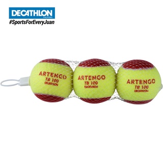 Decathlon Artengo Tennis Ball TB100*3