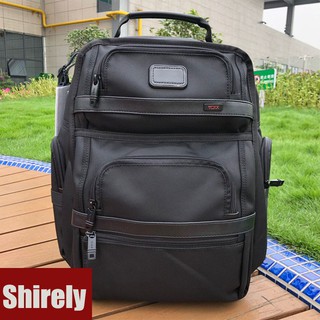 【Shirely.ph】【Ready Stock】Tumi T-Pass 26578D2 Business Class Brief Pack Alpha 2 Nylon Travel Backpack.
