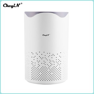 Ckeyin Air Purifier UV Sterilization Filter Kills Germs and Bacteria Ultra-Quiet Air Cleaner for Home, Bedroom, Office, Car Remove Formaldehyde Dust Smoke JD076