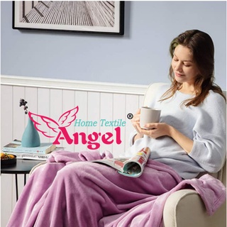 ANGEL#PLAIN Fleece Blanket Plain High Quality Super Warm and Soft C-3 (8)