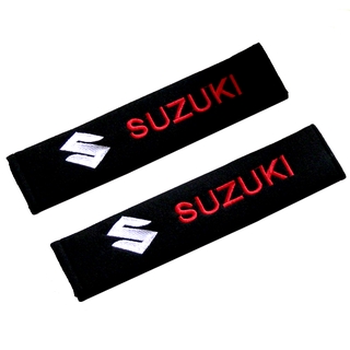 2pcs Cotton Car Seat Belt Shoulder Pads Covers for Suzuki Swift Sx4 Jimny Grand Vitara Liana Car Accessories