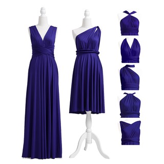 INFINITY DRESS Royal Blue Bridesmaids gown floor-length with tube