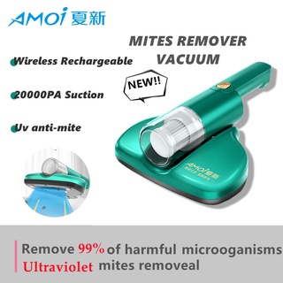 20000Pa AMOi Handheld Dust Mite Vacuum Cleaner UV Sterilization Vacuum Bed Mite Eliminator Remover