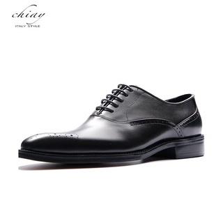 CHIAYHigh-End Brand Light Luxury High-End Men's Dress Shoes Men's British Autumn New Business Leathe